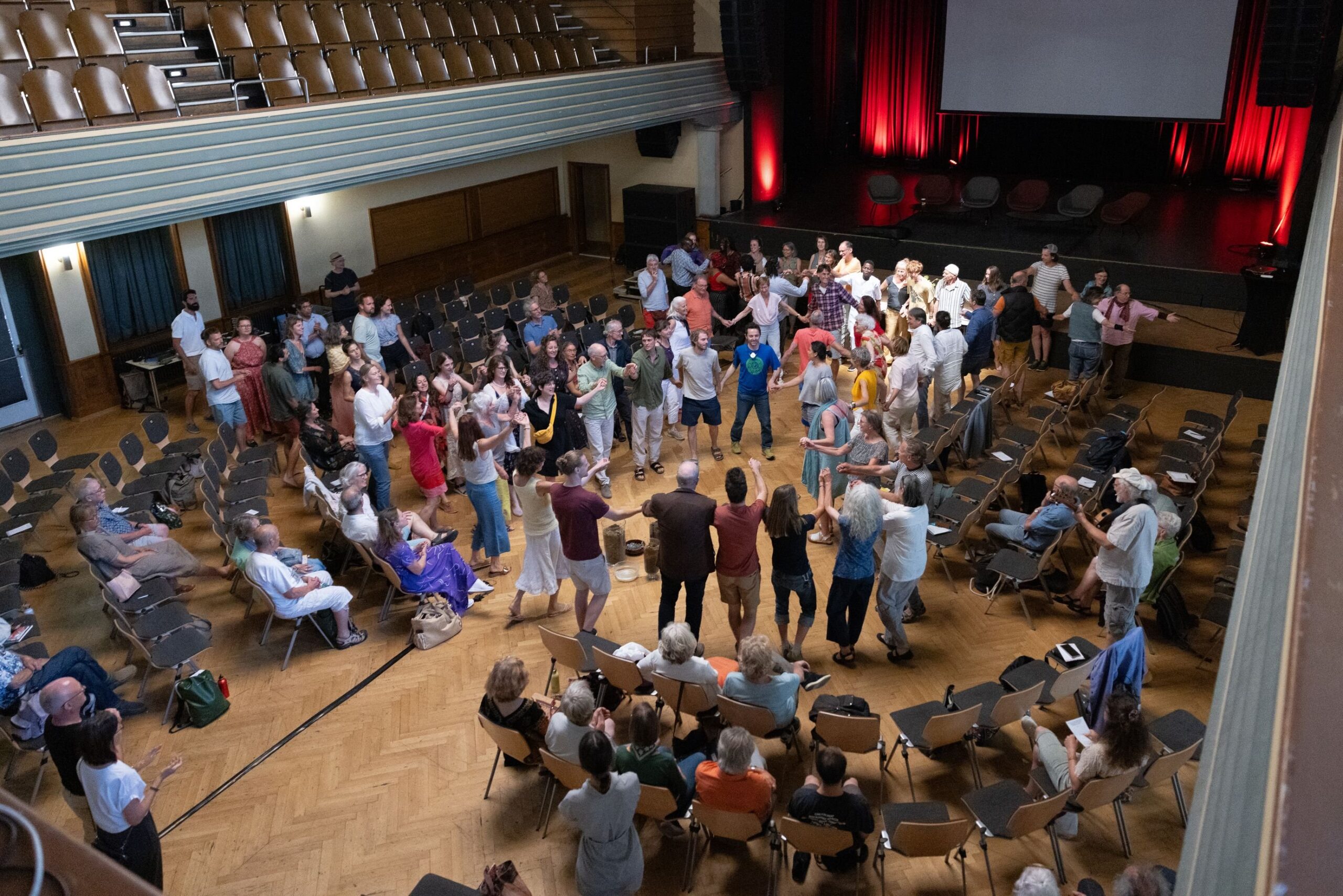 Attendees during the World Ethic Forum 2025 Public Event at the Volkshaus in Zurich.