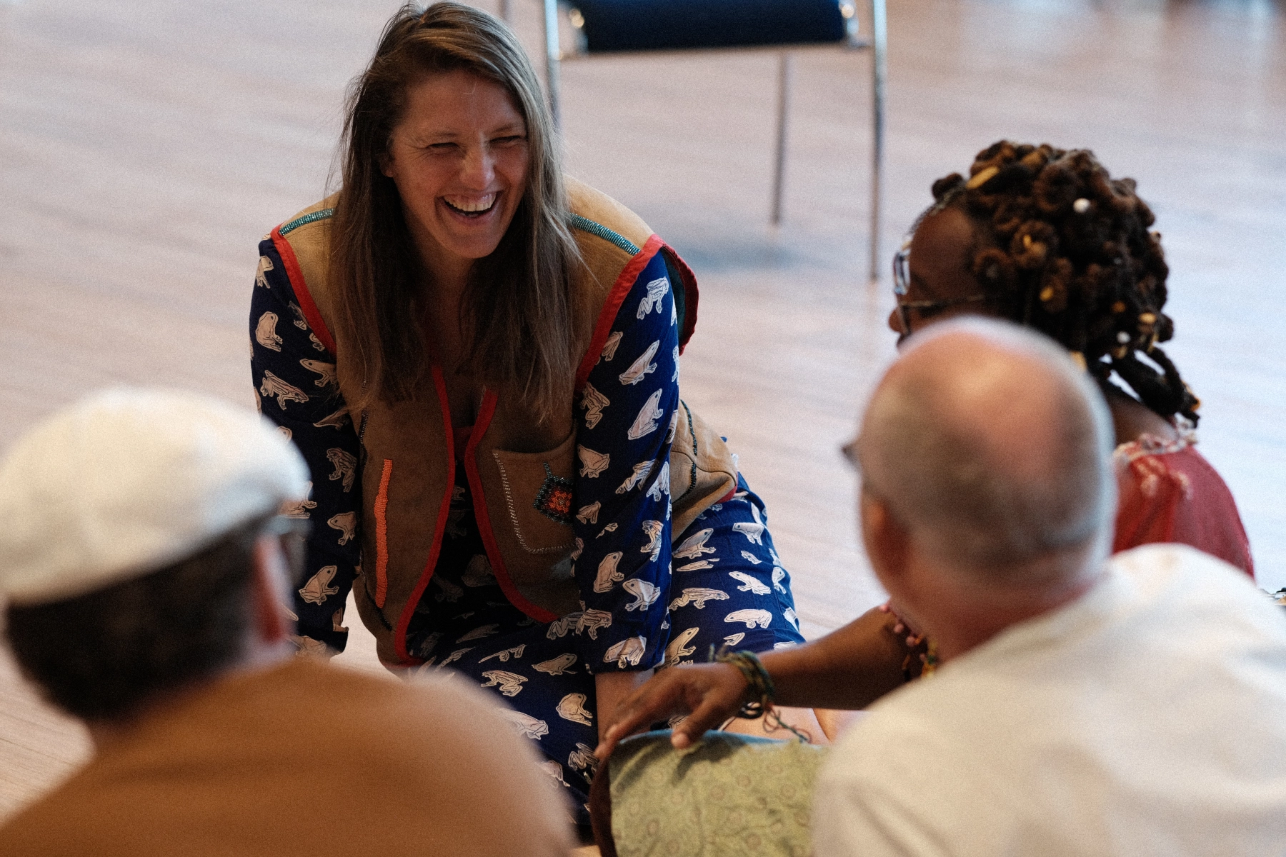 World Ethic Forum Firekeeper Process 2024. Credit Marco Tribelhorn.