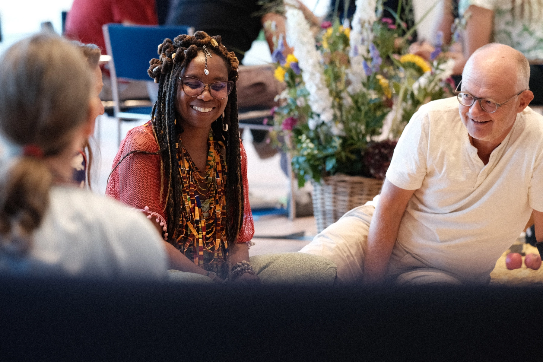 World Ethic Forum Firekeeper Process 2024. Credit Marco Tribelhorn.