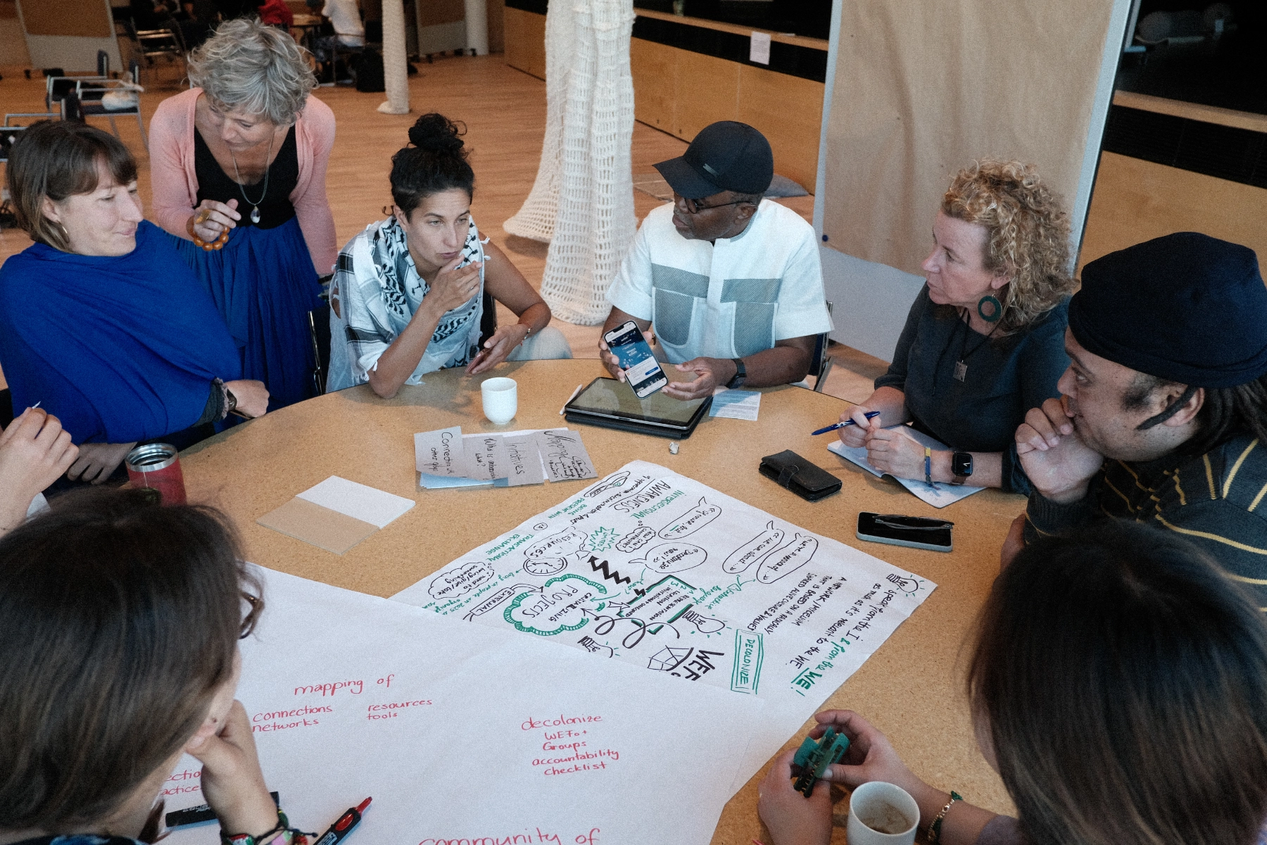 World Ethic Forum Firekeeper Process 2024. Credit Marco Tribelhorn.