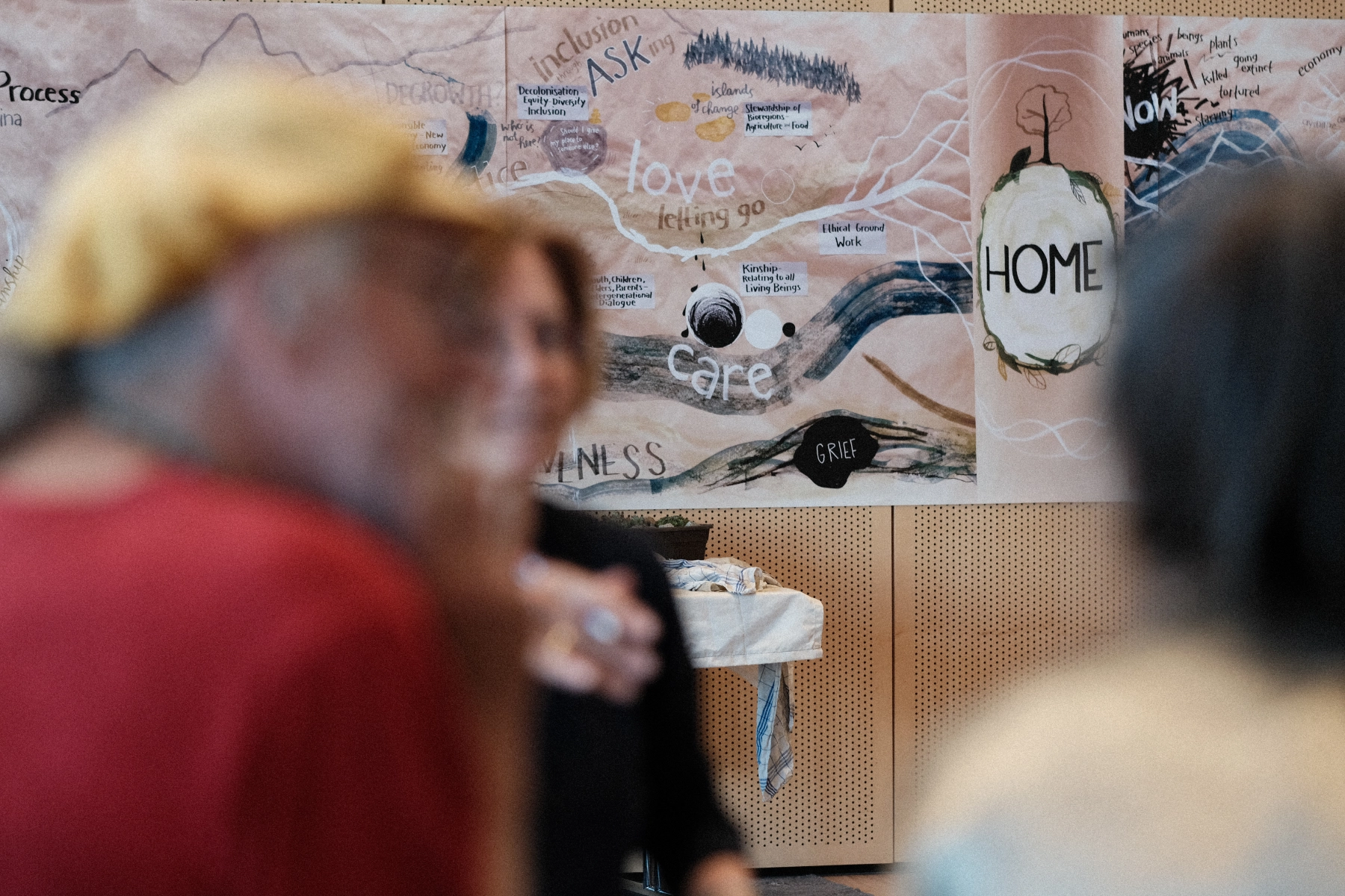 World Ethic Forum Firekeeper Process 2024. Credit Marco Tribelhorn.