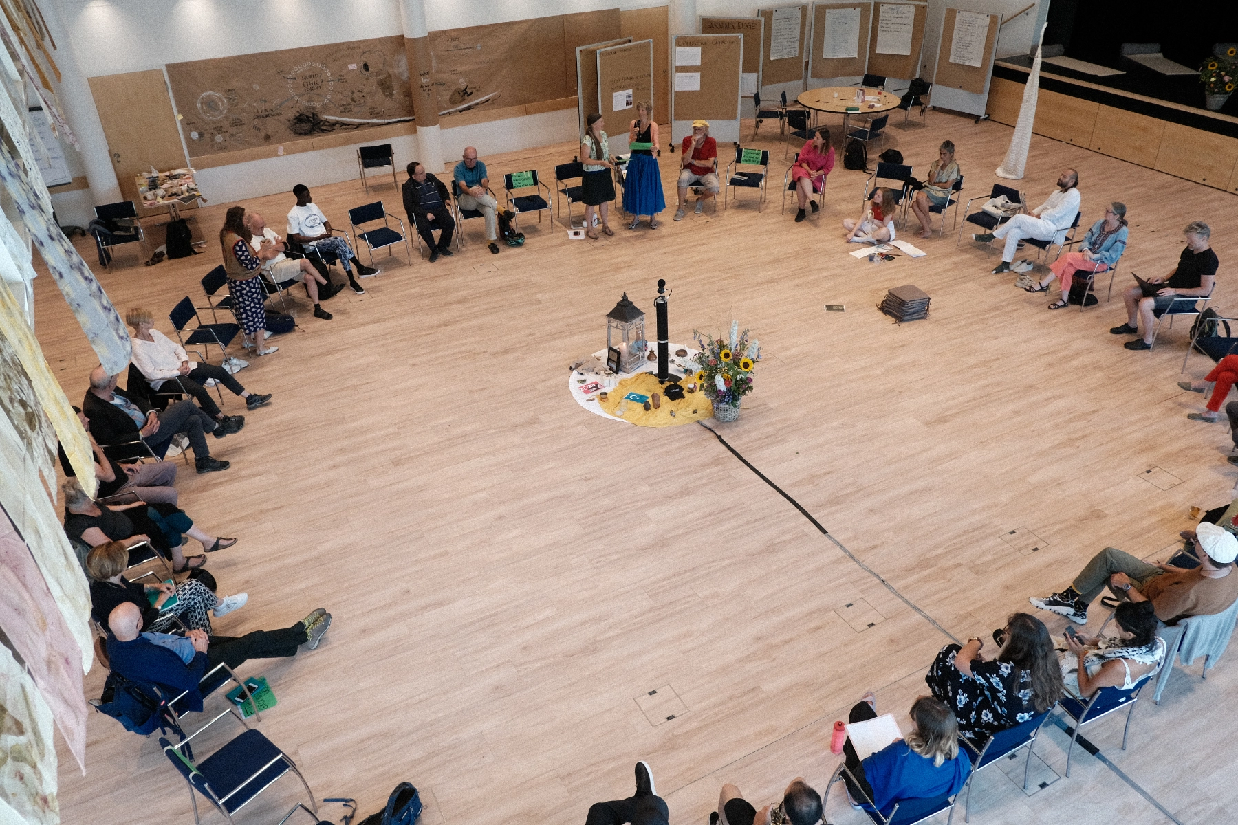 World Ethic Forum Firekeeper Process 2024. Credit Marco Tribelhorn.