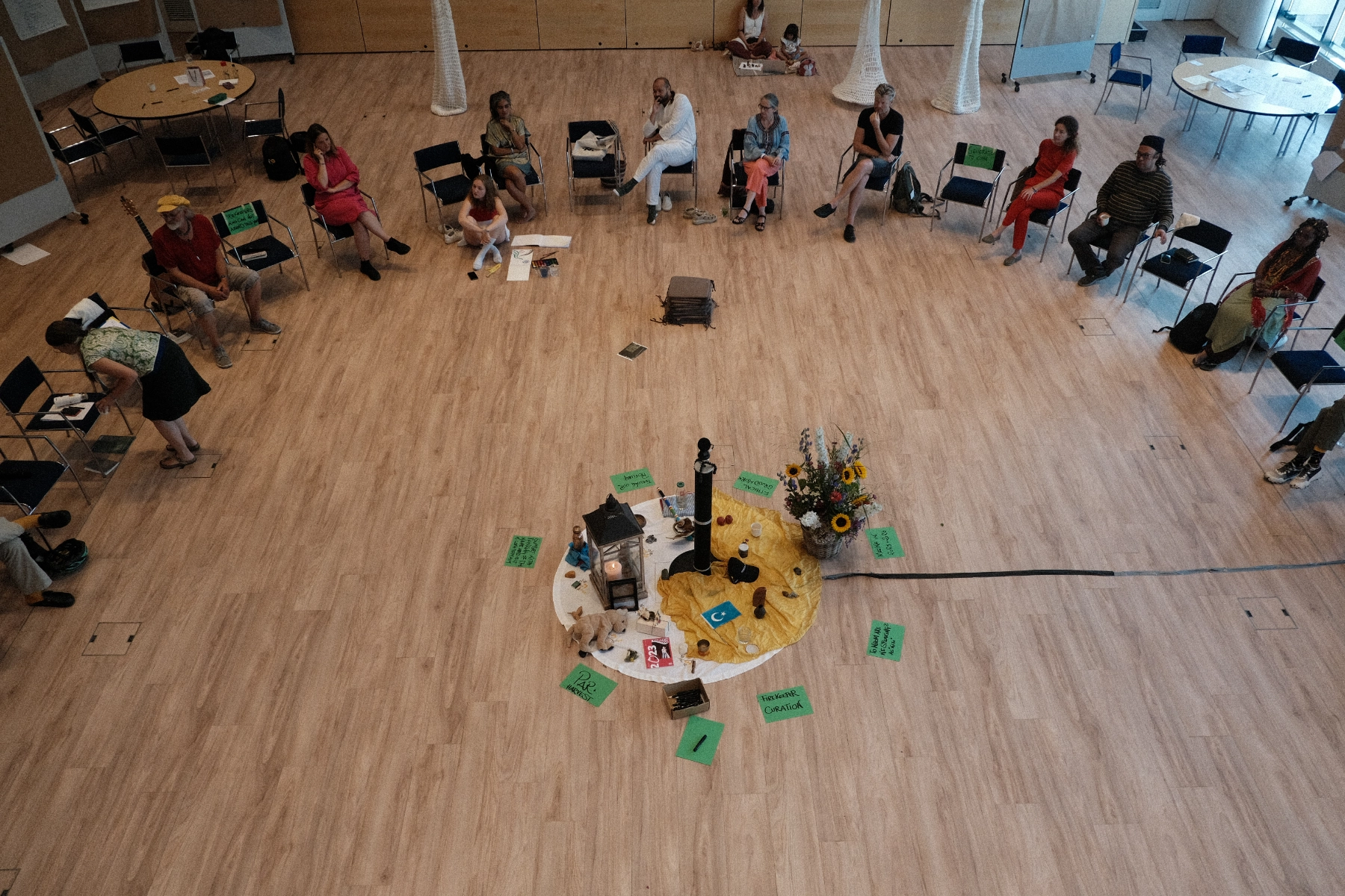 World Ethic Forum Firekeeper Process 2024. Credit Marco Tribelhorn.