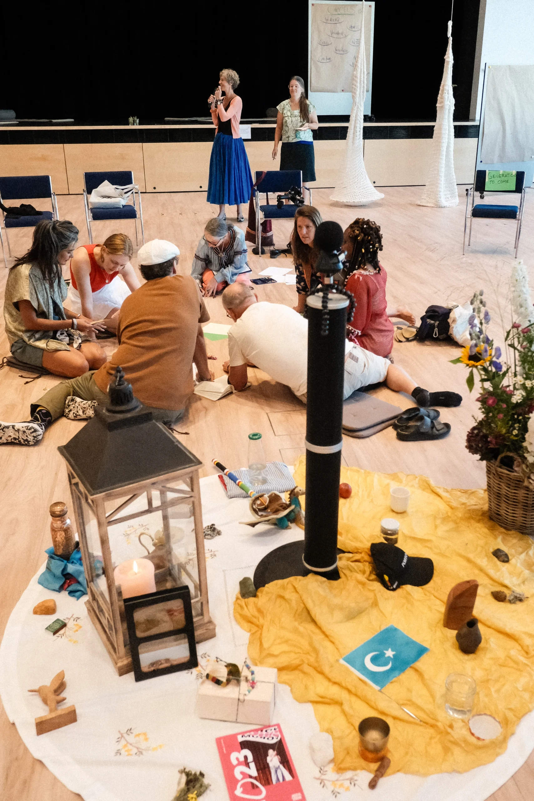 World Ethic Forum Firekeeper Process 2024. Credit Marco Tribelhorn.